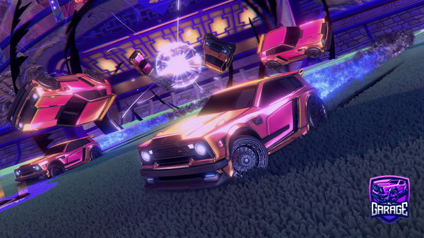 A Rocket League car design from Inbreker033