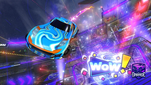 A Rocket League car design from ArrowAce