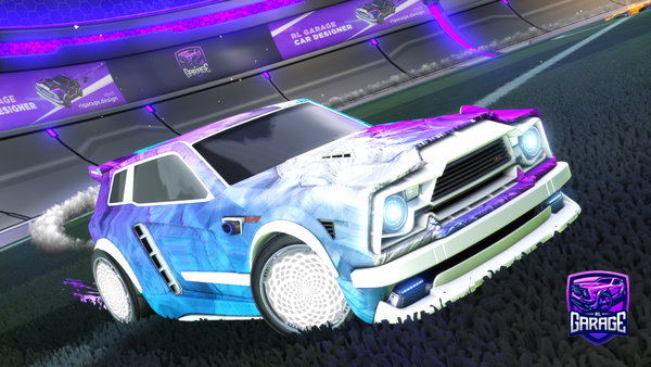 A Rocket League car design from trolex22