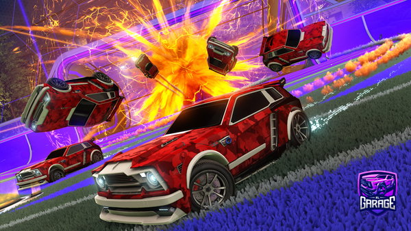 A Rocket League car design from AtrainNavy04