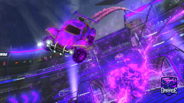 A Rocket League car design from itswu