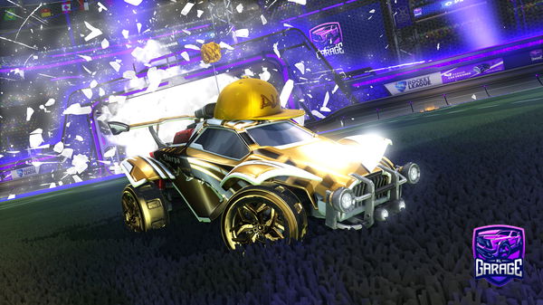 A Rocket League car design from XXAK747XX
