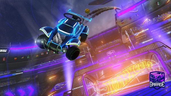 A Rocket League car design from Yavee2000