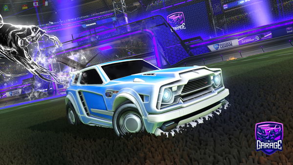 A Rocket League car design from StellarCN