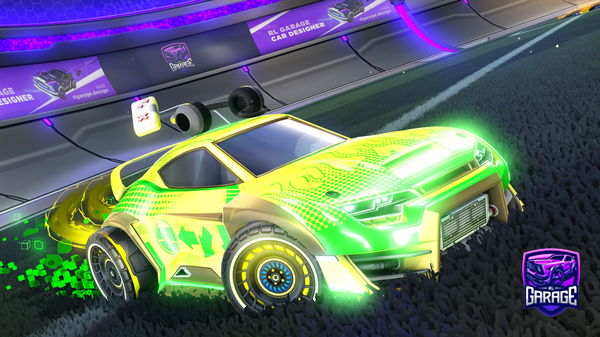 A Rocket League car design from BladerKev