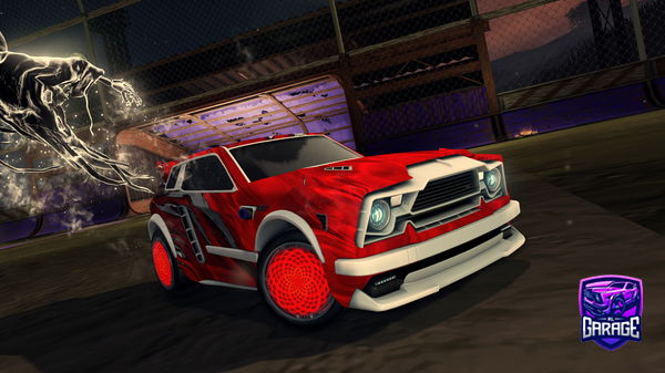 A Rocket League car design from KayakBackwards