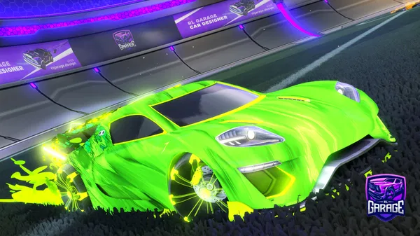 A Rocket League car design from HyperMax-Games