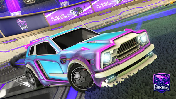 A Rocket League car design from RiceTaco_