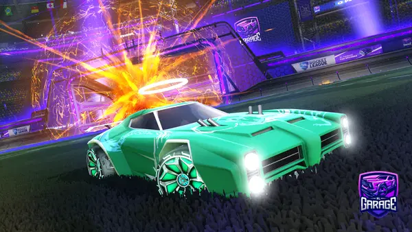 A Rocket League car design from yaff