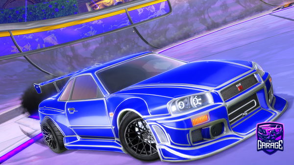 A Rocket League car design from nathan_Rl_23