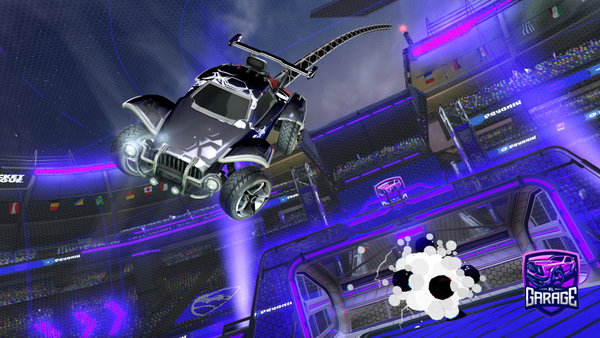 A Rocket League car design from Donnerflame4683