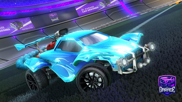 A Rocket League car design from Raymat28