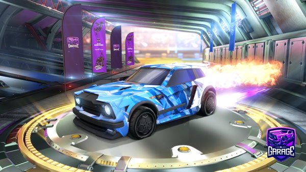A Rocket League car design from Donkyshoot