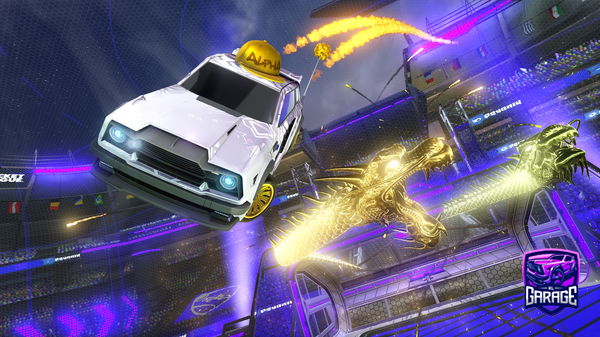 A Rocket League car design from amjxm_10