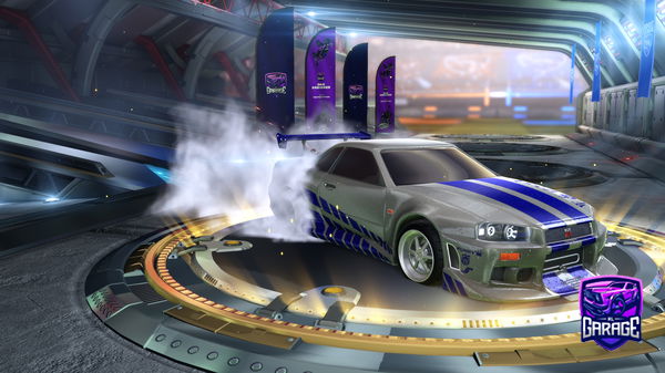 A Rocket League car design from itslit123