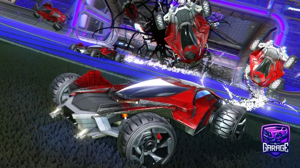 A Rocket League car design from dieguilin