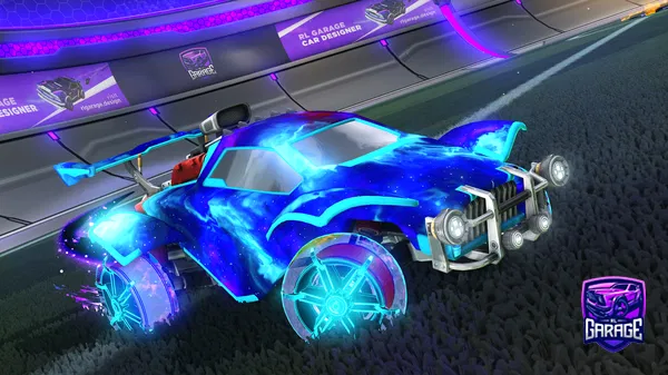 A Rocket League car design from Jam_ware