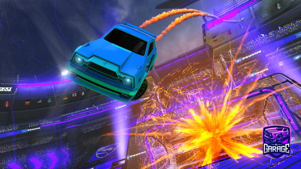 A Rocket League car design from SOS-Max_tolle