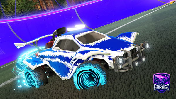 A Rocket League car design from Axene6