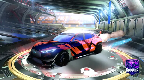 A Rocket League car design from gravyman555