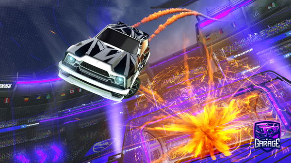 A Rocket League car design from NiceSweat