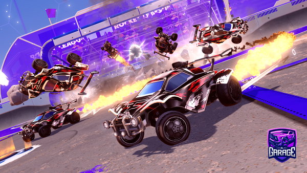 A Rocket League car design from ninjanoah008