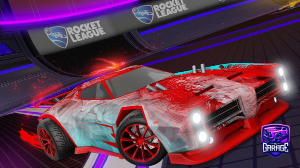 A Rocket League car design from Hxrv-lzz