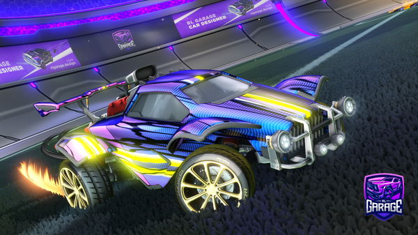 A Rocket League car design from AGENTSPOON