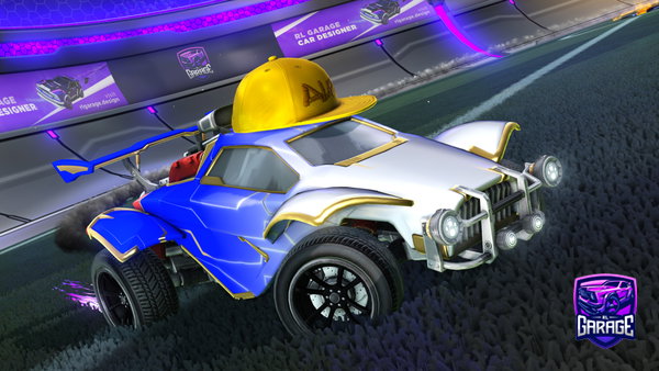A Rocket League car design from BananaBoi9998