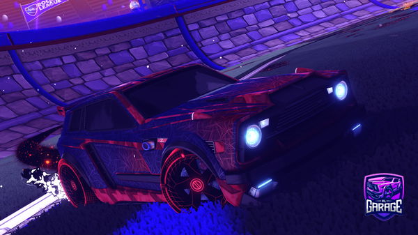 A Rocket League car design from David69779