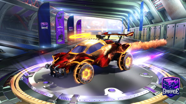 A Rocket League car design from swagman2funky1