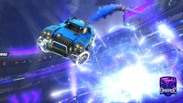 A Rocket League car design from Meatloafitalism