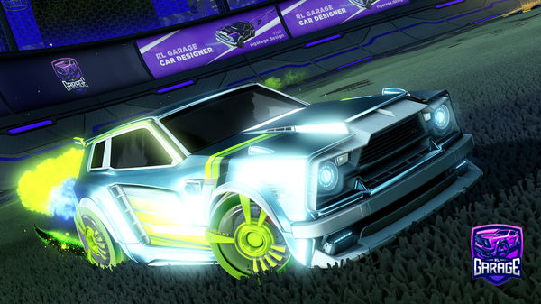 A Rocket League car design from yyashreddyy