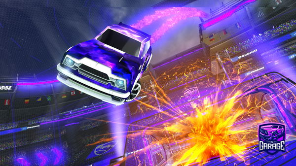 A Rocket League car design from spacebobmcy