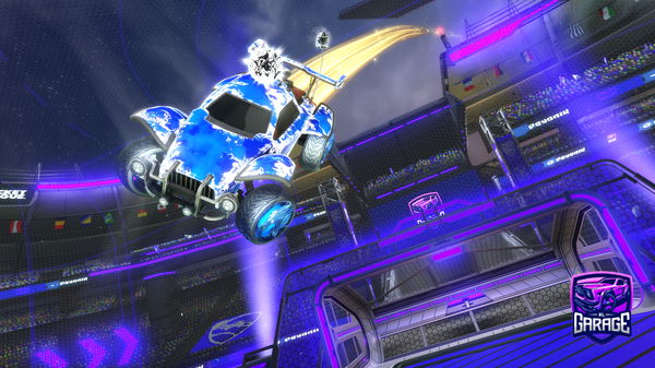 A Rocket League car design from Flxmes214