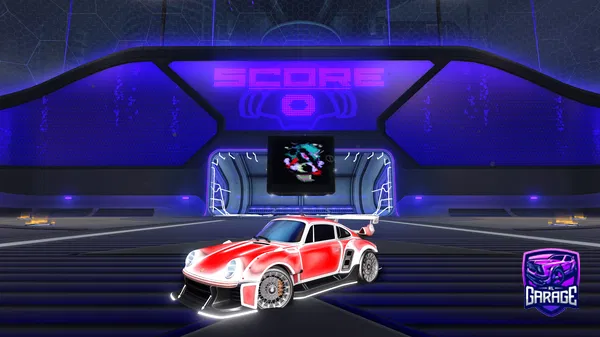 A Rocket League car design from Mamadu47