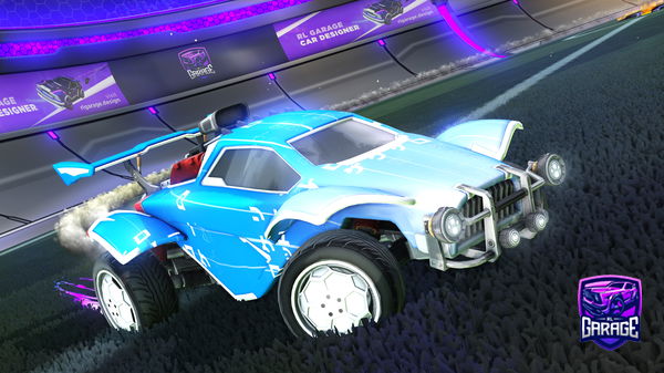 A Rocket League car design from AyTeVe