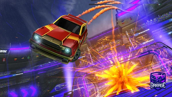 A Rocket League car design from jsief1