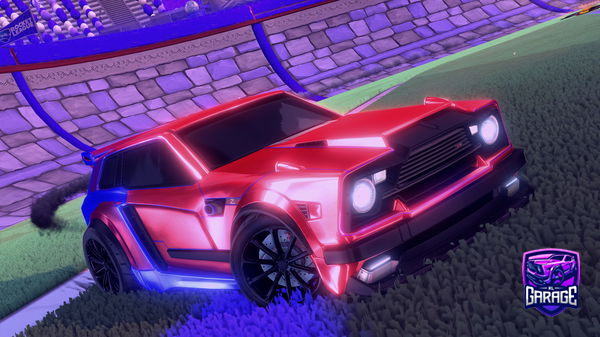 A Rocket League car design from -OTA-