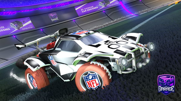 A Rocket League car design from LyteCoop