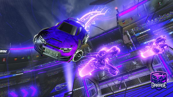 A Rocket League car design from Carolauzon