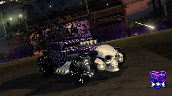 A Rocket League car design from Sp3nc3r9456