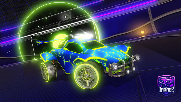 A Rocket League car design from Azta_rl