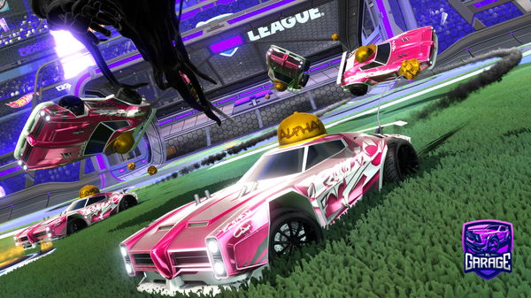 A Rocket League car design from WzerArab