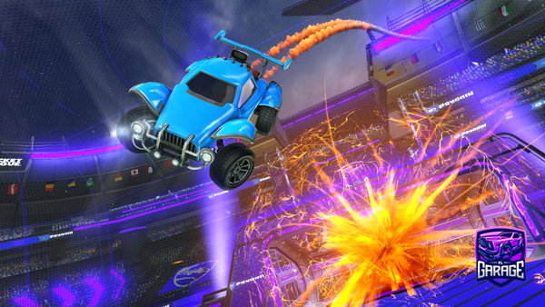 A Rocket League car design from ylanker