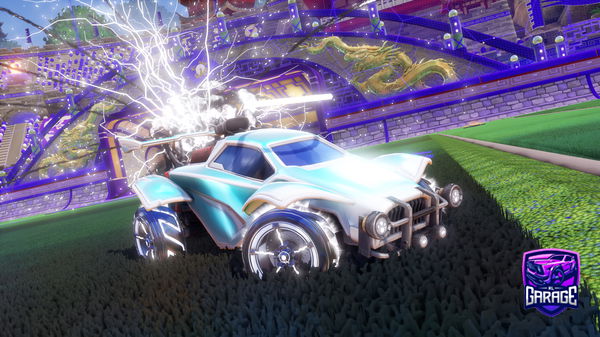 A Rocket League car design from LastGemini