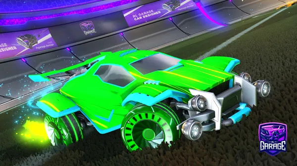 A Rocket League car design from DavidWondeRR