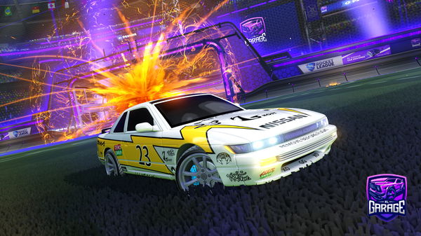 A Rocket League car design from Sovax1