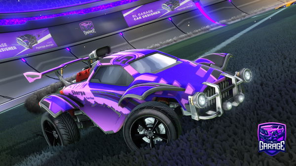 A Rocket League car design from Jakewh3