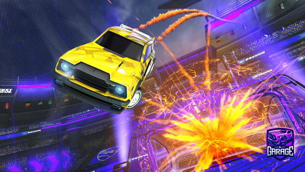 A Rocket League car design from SUB-LOTUS
